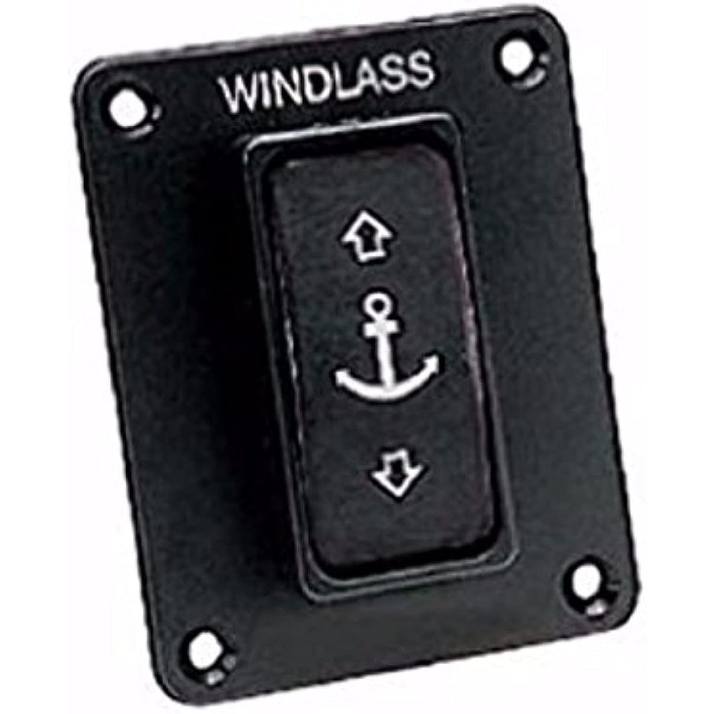 Lewmar Guarded Rocker Switch, Black, One Size - The Online Fishing Store