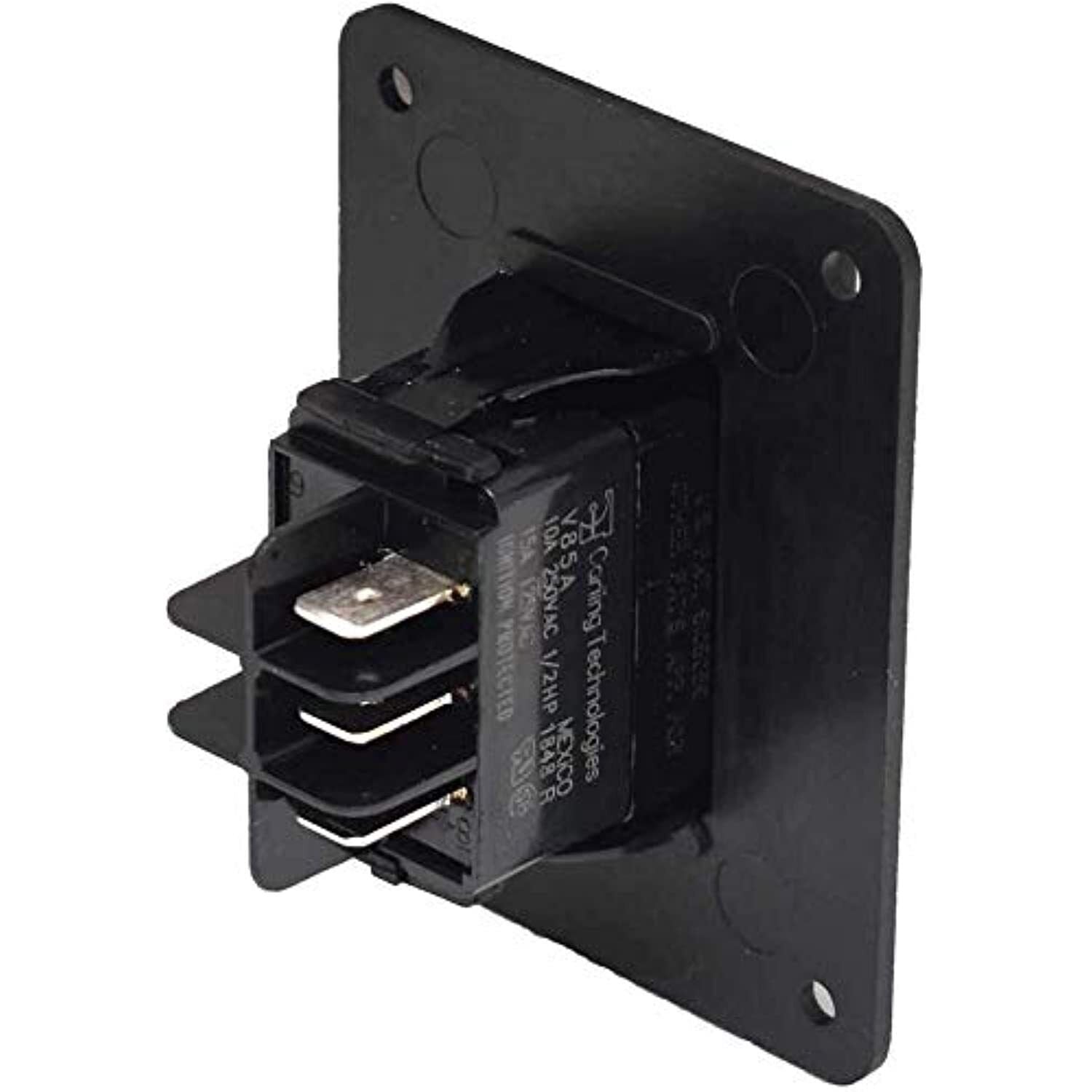 Lewmar Guarded Rocker Switch, Black, One Size - The Online Fishing Store