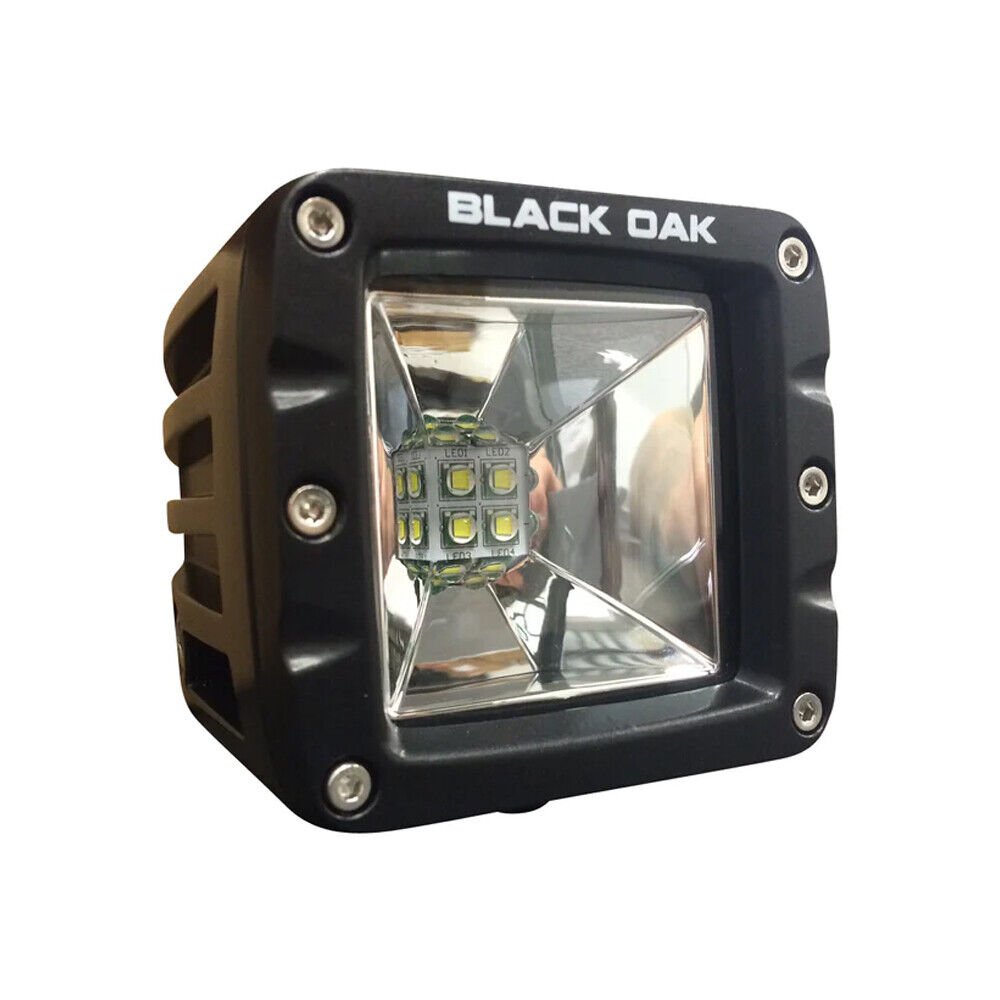 Black Oak Pro Series3.0 - 2" LED  Scene Light Pod- Black