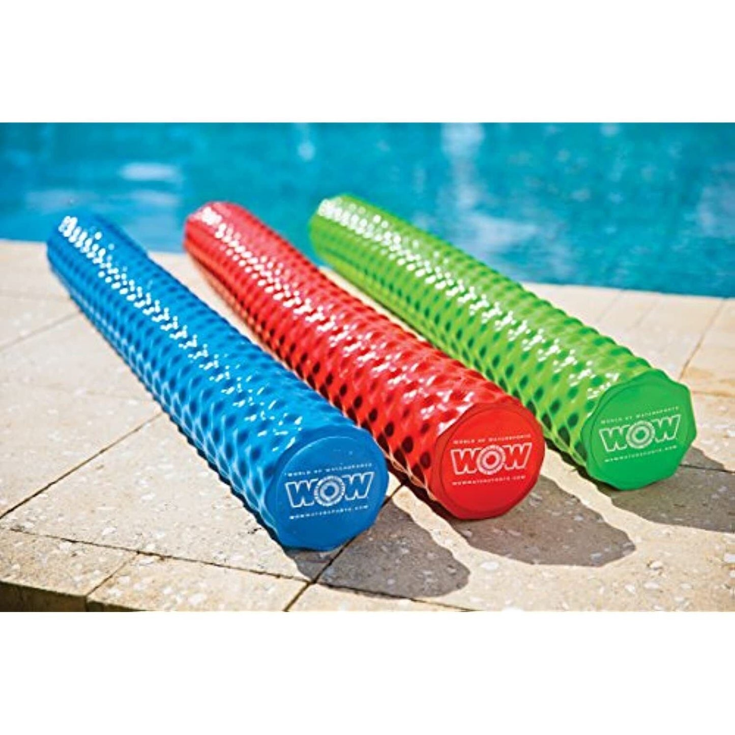 WOW DIPPED FOAM NOODLE LIME GRN