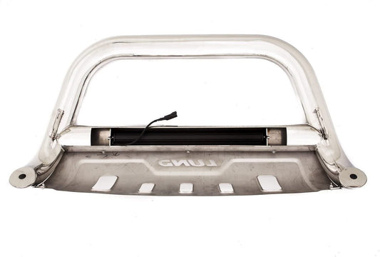 Bull Bar Fits Nissan Titan XD (16-19) Lund Integrated LED Light Bar, Polished...