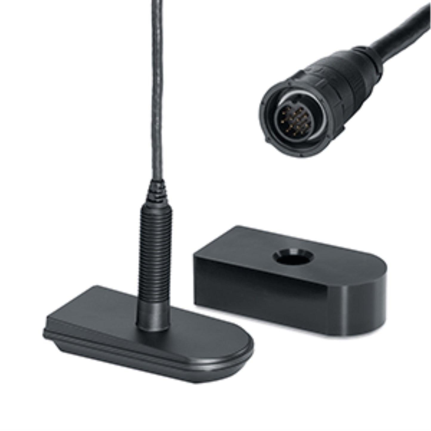 Humminbird XPTH 14 20 MSI T Plastic Thru Hull Solix/Onix Mega SI Mega DI Transducer 710267-1
