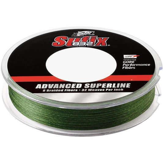 Sufix 300 Yard 832 Advanced Superline Braid Fishing Line - 20 lb. - Low-Vis