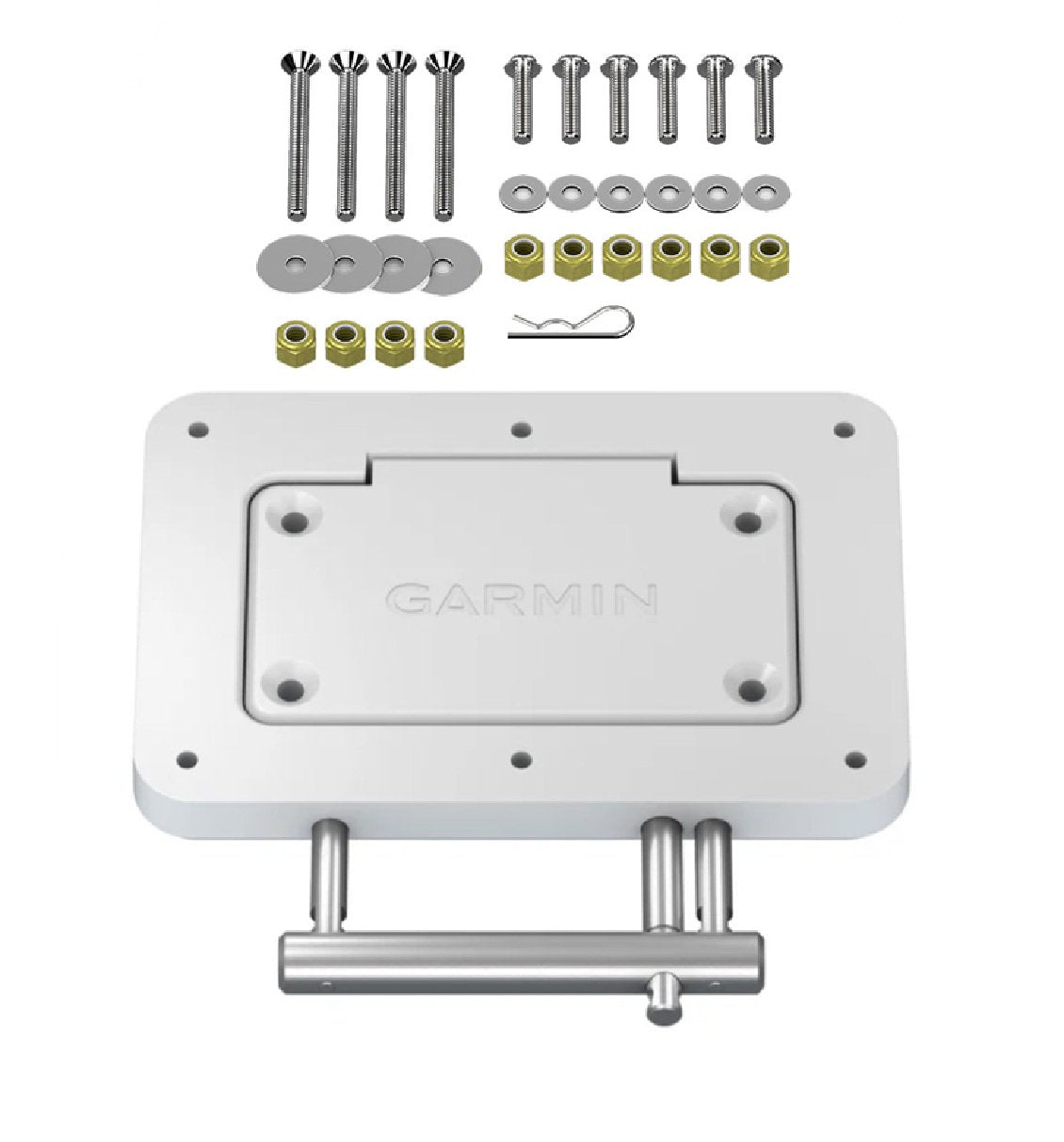 Garmin Quick Release Trolling Motor Plate System - White