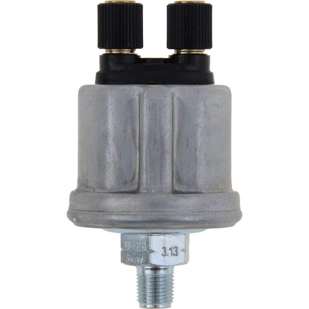 VDO Boat  Pressure Sender 400 PSI Floating Ground - 1/8-27 NPT (360-406)