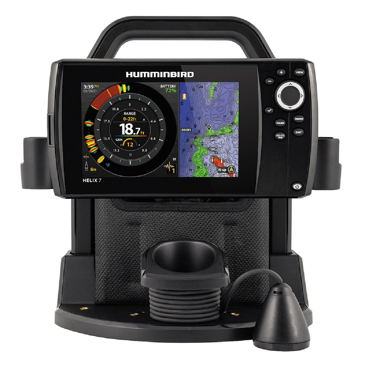 Humminbird ICE HELIX 7 CHIRP GPS G4 All Season w/o Battery