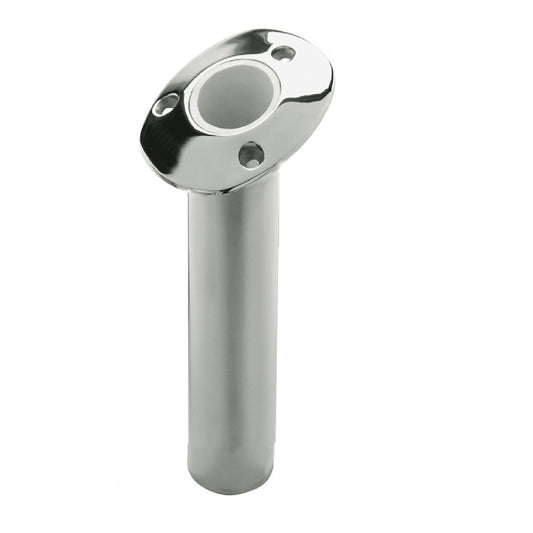 C.E. Smith Flush Mount Fishing Rod Holder - 15 Degree - Cast - 10.5" Deep