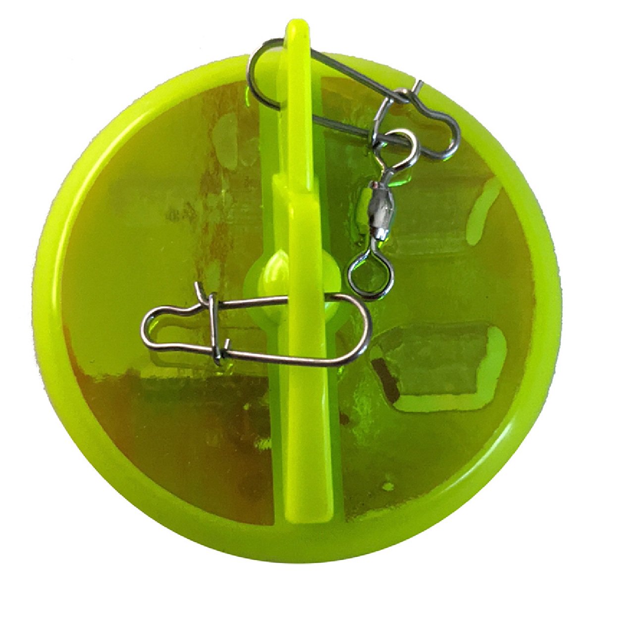 Luhr-Jensen 2-1/4" Dipsy Diver - Chartreuse/Silver Bottom Moon Jelly