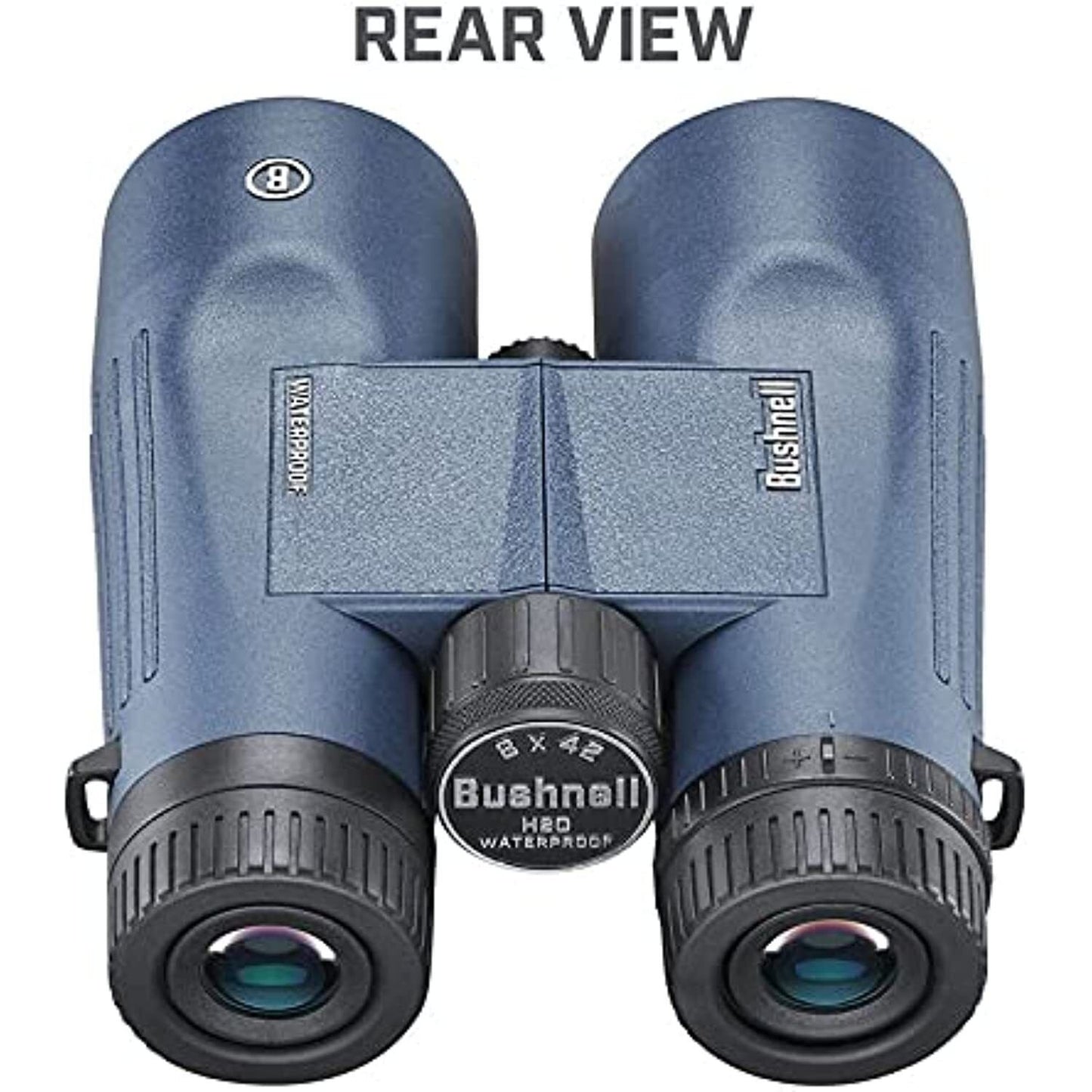 Bushnell H2O 8x42 Waterproof Binoculars 8x42mm Dark Blue Roof WP/FP, Twist Up