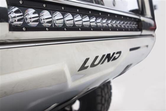 Bull Bar Fits Nissan Titan XD (16-19) Lund Integrated LED Light Bar, Polished...