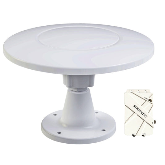 Majestic UFO X Ultra High Gain 30dB Boat Digital TV Antenna - 12V