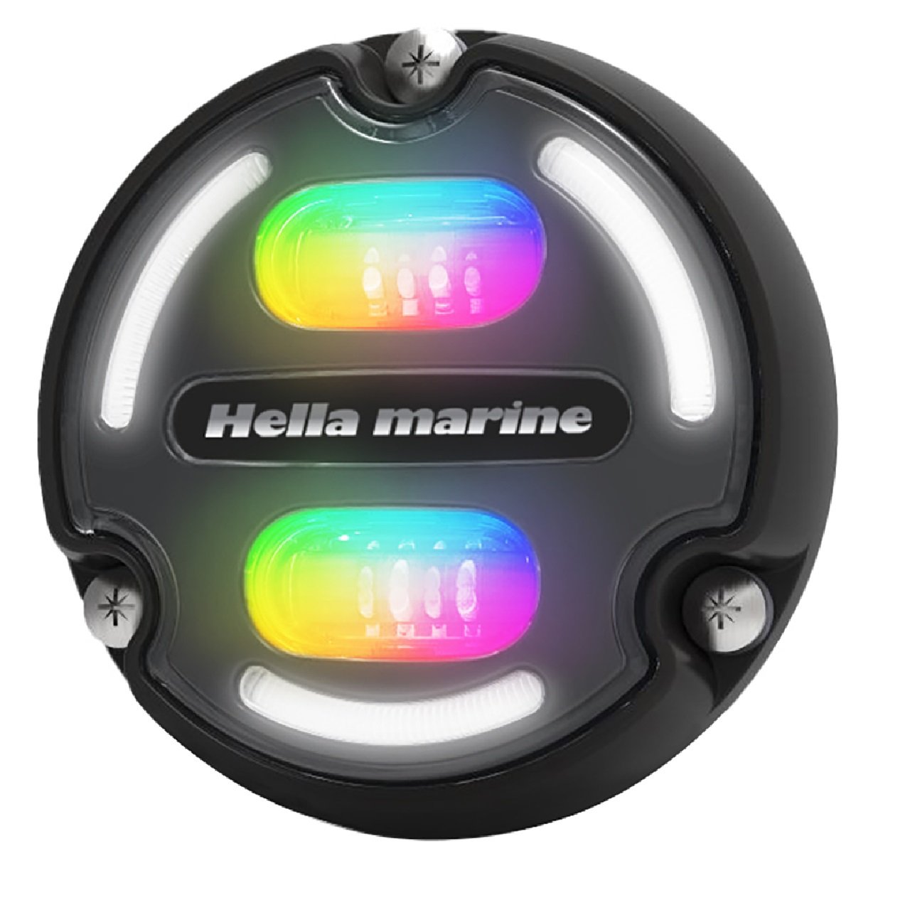 Hella Marine 016148-001 3000 Lumens A2 Underwater Light Charcoal Lens with Edge