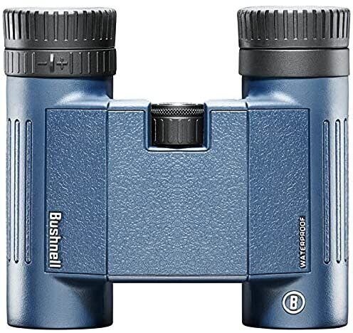 Bushnell 12x25mm H2O Binocular - Dark Blue Roof WP/FP Twist Up Eyecups