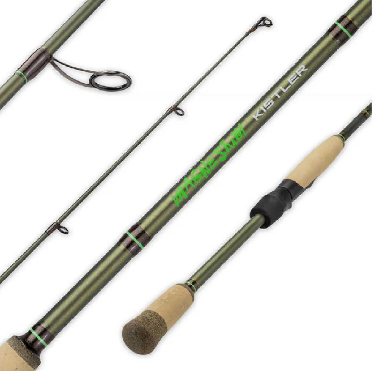 Kistler Magnesium 7'2" Light-Medium-Heavy Fast Action Spinning Fishing Rod