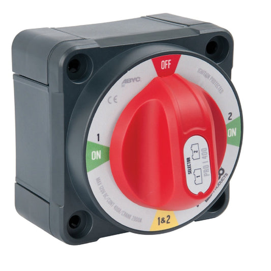 BEP Pro Installer 400A Selector Boat/Marine Battery Switch - MC10