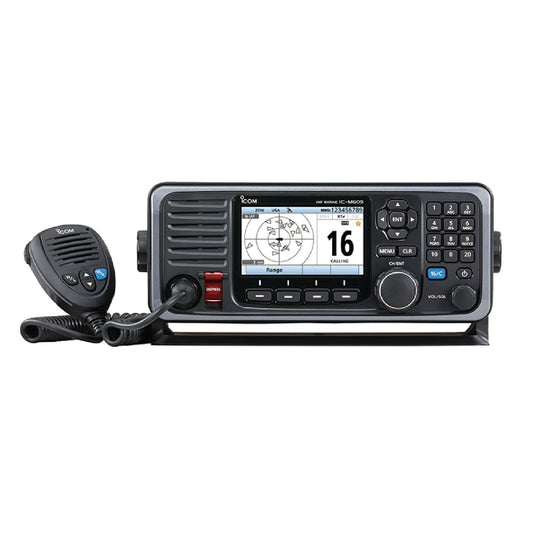 Icom M605 Fixed Mount 25W VHF w/Color Display & AIS