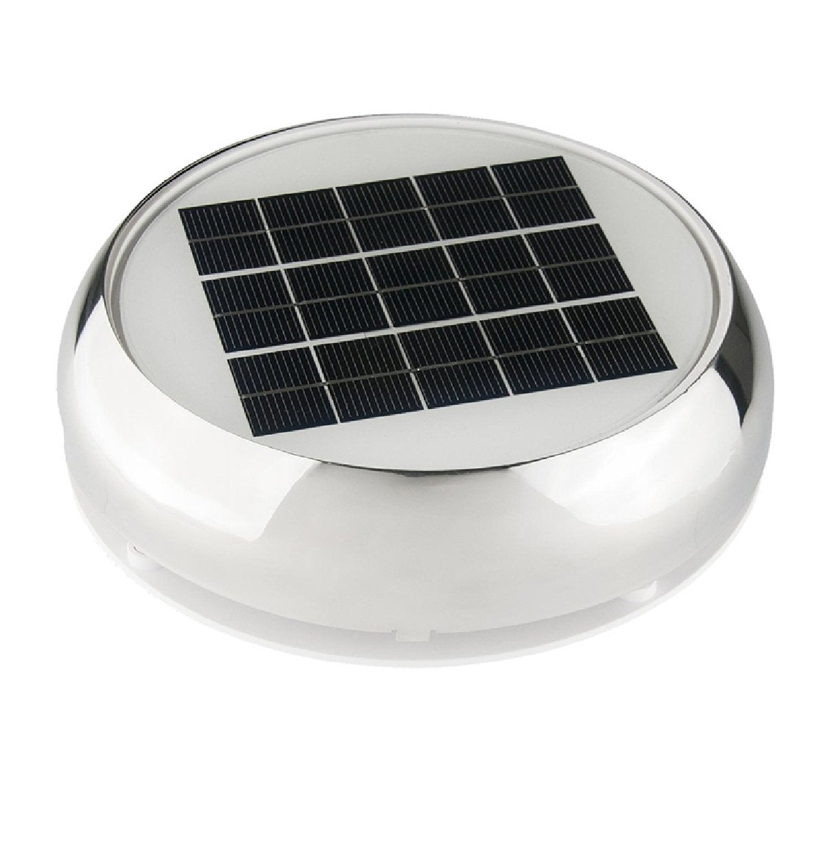 Marinco 4" Day/Night Solar Boat Vent - Stainless Steel