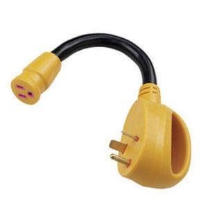 Marinco Power Cord Adapter 30A 15A RV/Marine