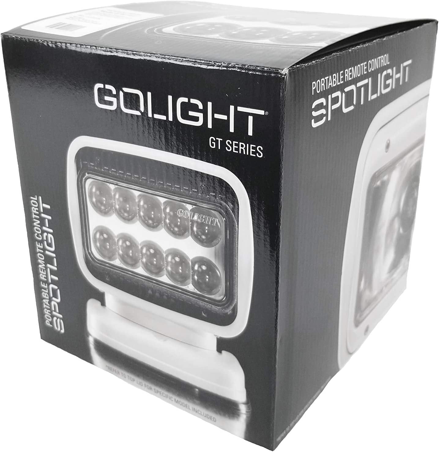 Golight 79014GT Radioray Led Wireless Handheld Remote Magnetic Mount Shoe-White