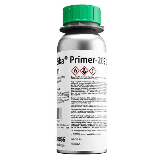 Sika 451588 250 ml Primer-209 D Bottle, Black