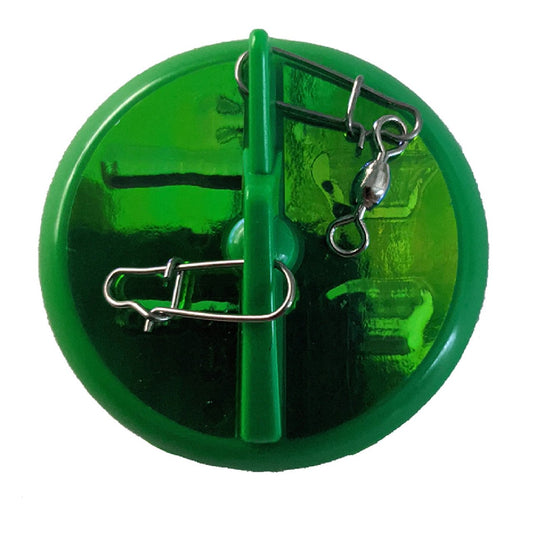 Luhr-Jensen 2-1/4" Dipsy Diver - Kelly Green/Silver Bottom Moon Jelly