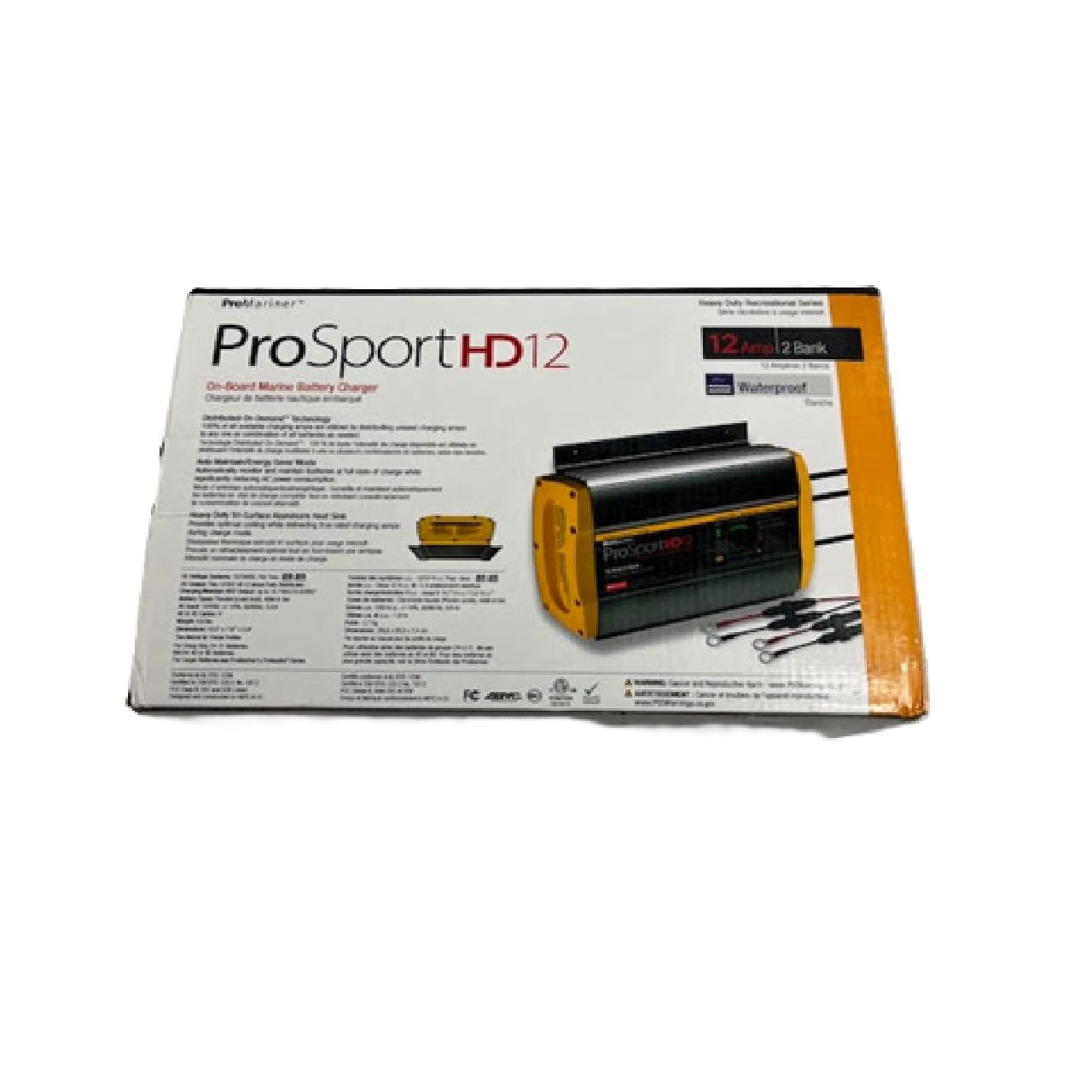 ProMariner ProSportHD 12 Gen 4 - 12 Amp - 2 Bank Battery Charger (used)