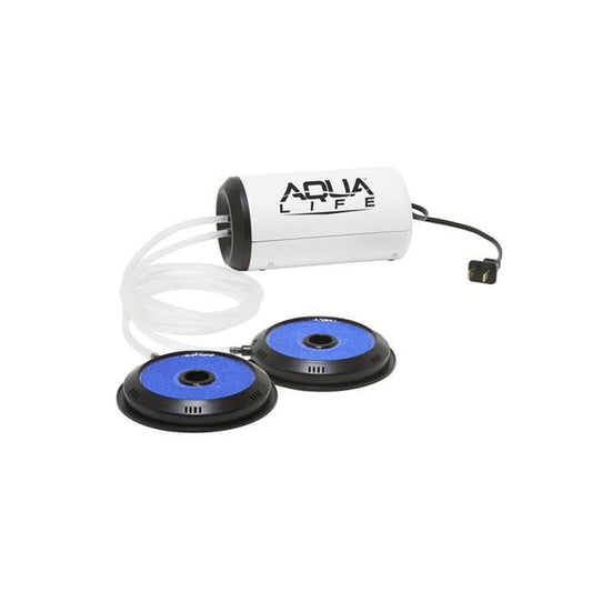 Frabill Dual Output 110V High Capacity Aerator, 100 gal