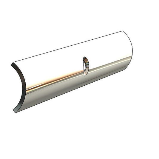 TACO Hollow Back 304 Stainless Steel Rub Rail Insert 3/4" x 6'