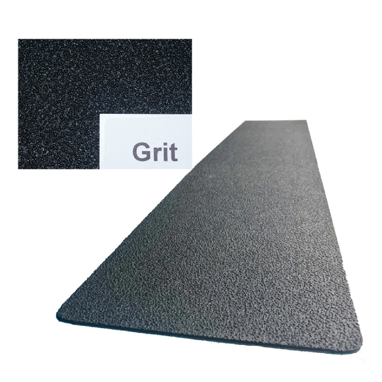 Gator Guards GatorSkinz™ Non-Skid Step Pad - Grey Grit - 16" x 4"