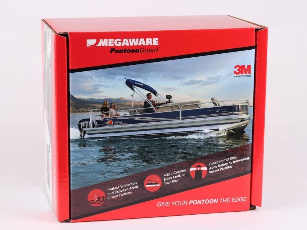 Megaware PontoonGuard® - 32' Kit - (2) 16' Guards f/Pontoon Up To 21' - Black