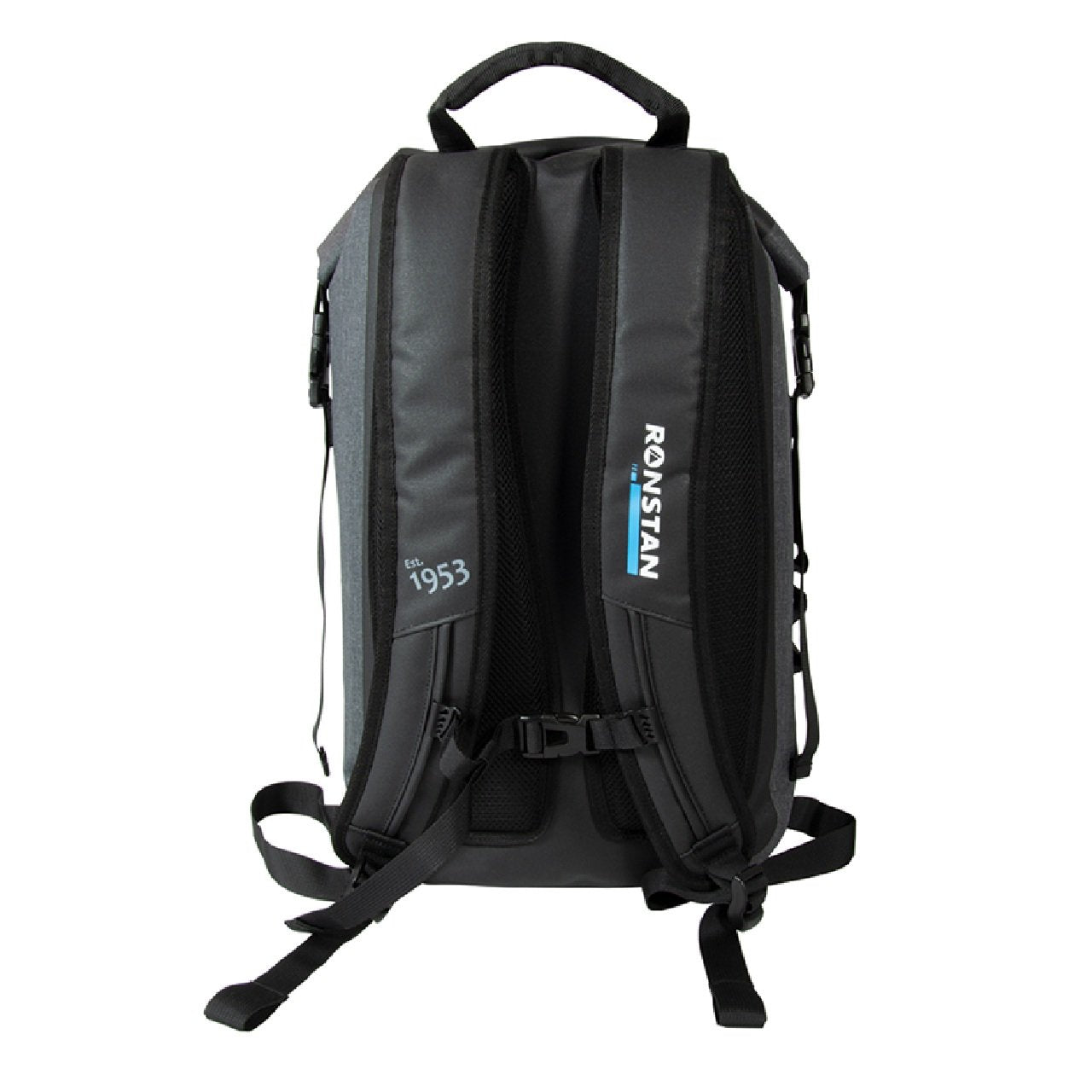 Ronstan Dry Roll Top Bag- 30L Bag - Black & Grey Dry Bag
