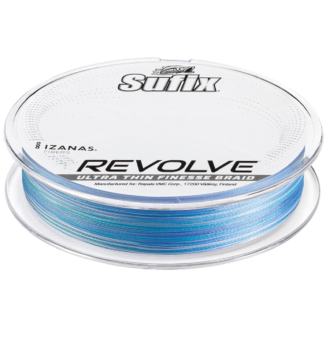 Sufix Revolve Braid Fishing Line- 10 lb - Coastal Camo - 200 yds