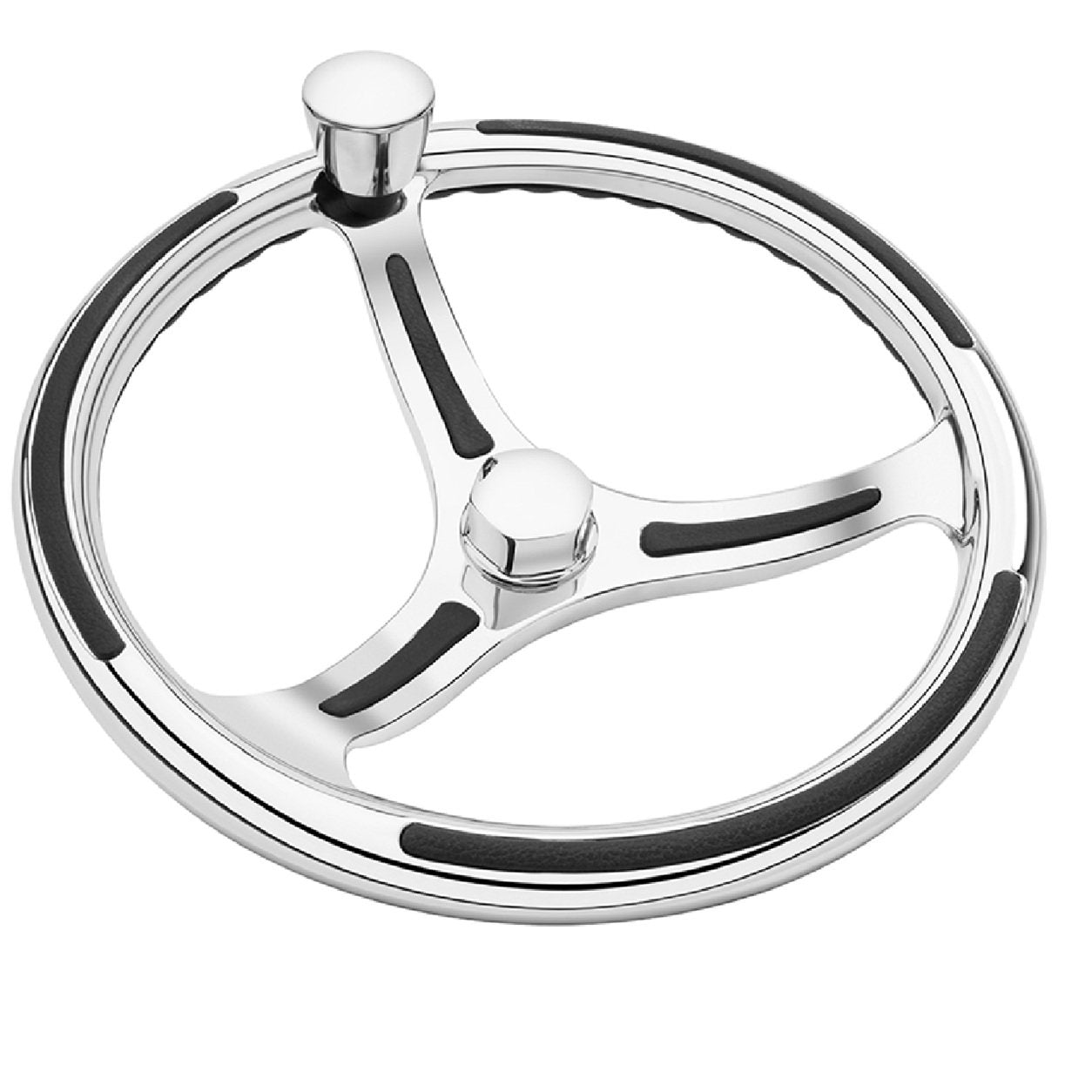 Schmitt Marine Primus Model 740 - 13.5" Boat Steering Wheel w / Knob
