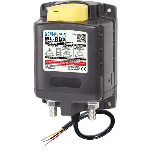 Blue Sea Remote Battery Switch w/Manual Control Auto-Release - 24V