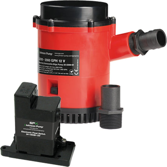 Johnson Pump 2200GPH Auto Bilge Pump w/Mag Switch - 12V