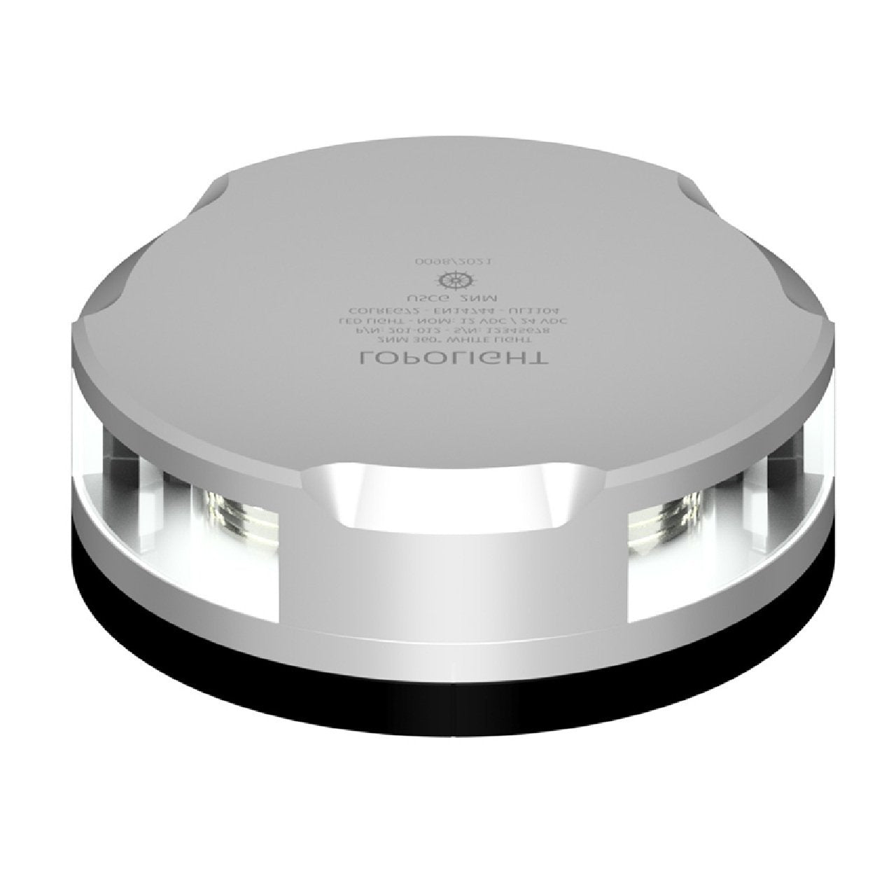 Lopolight 360-Degree Boat Anchor Light - 2NM - Silver Housing w/FB Base