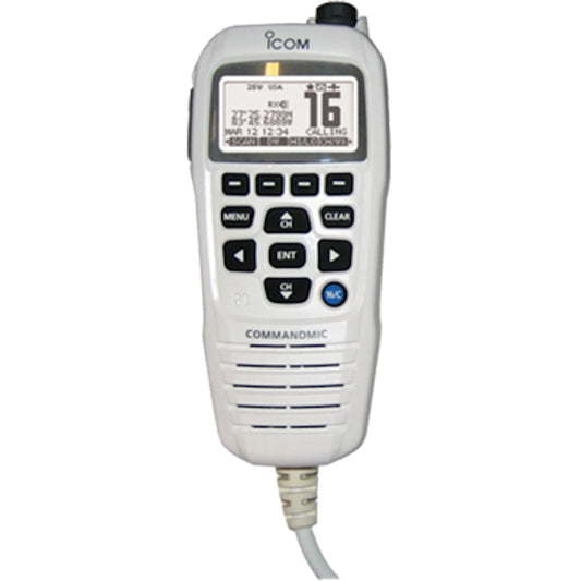 Icom HM195GW Command Mic IV White Second Station