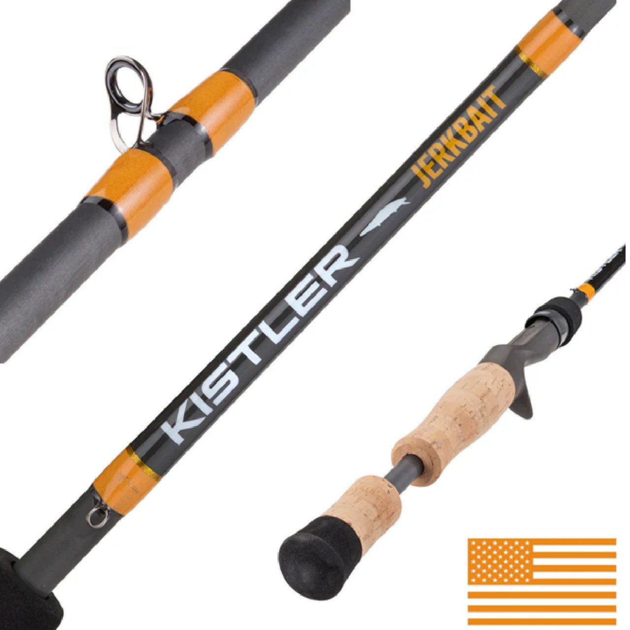 Kistler Jerbait Casting Fishing Rod 6' 9" Medium