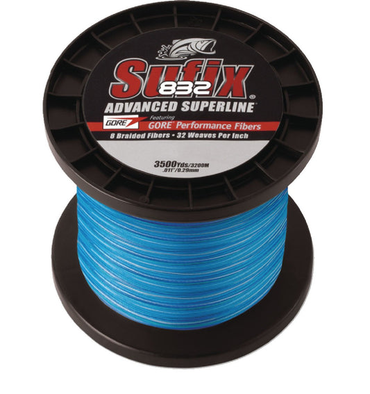 Sufix 832 Braid Fishing Line - 50lb - Coastal Camo - 3500 yds