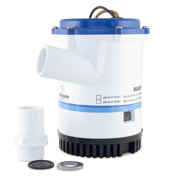 Albin Group Bilge Pump Heavy Duty 2250 GPH - 12V