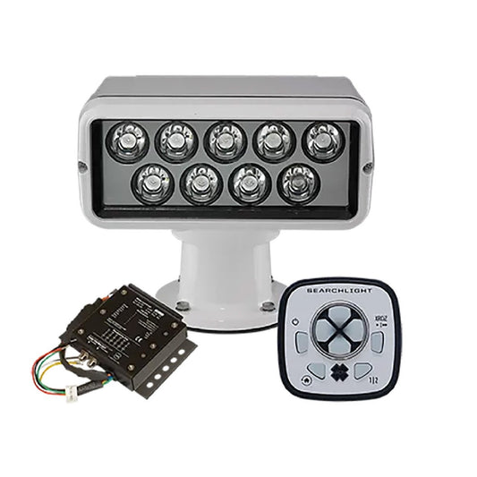 ACR LED White Boat Searchlight w/ Wired Point Pad & Master Controller