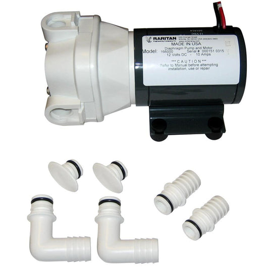 Raritan's Diaphragm Intake Pump and Motor Assembly (166000)