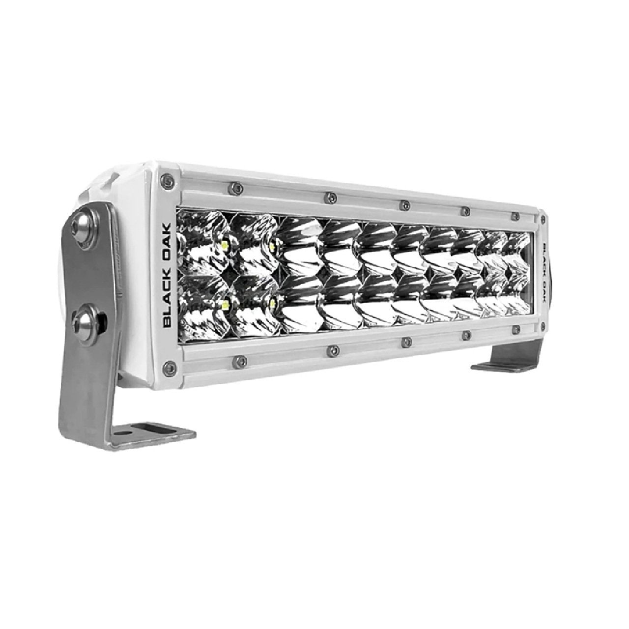 Black Oak Pro Series 3.0 Double Row 10" LED Light Bar - Combo Optics