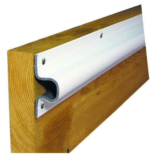 Dock Edge "C" Guard Economy PVC Profiles 10ft Roll - White
