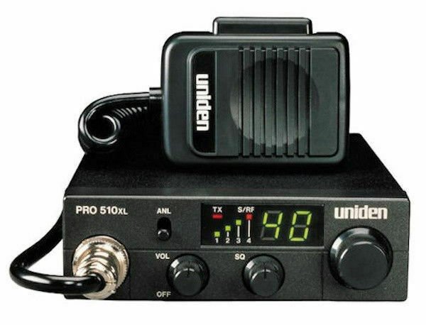CB Radio Uniden PRO510XL Pro Series 40-Channel . Compact Design.