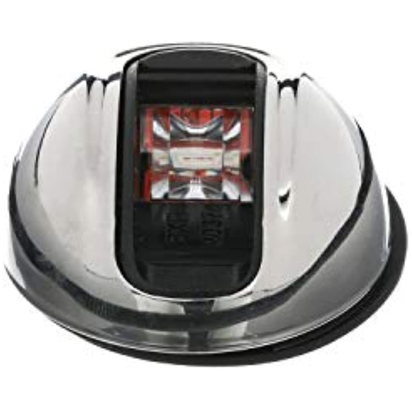 Attwood LightArmor Vertical Surface Mount Navigation Light - Oval - Port (red) -