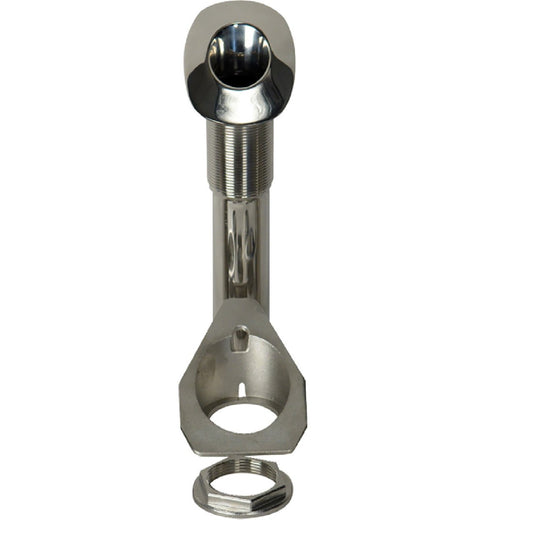 C.E. Smith 70 Series Screwless Flush Mount Rod Holder - 30 Degree - Stainless Steel - Cast Bottom - Black Liner - Boxed