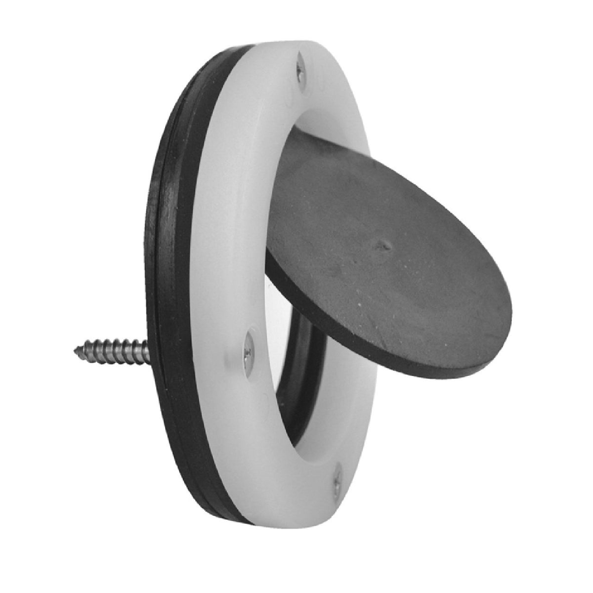 Attwood Scupper Valve Provides a water exit for boats with self-bailing cockpits