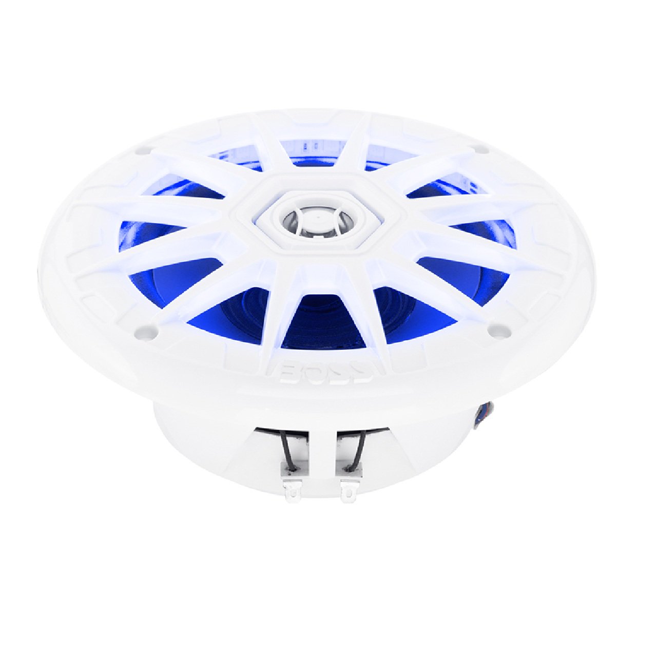 Boss Audio 6.5" Boat Speakers w/RGB Lighting - White - 200W