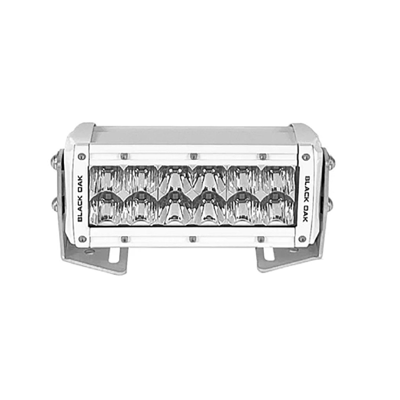 Black Oak Pro Series 3.0 Double Row 6" LED Light Bar - Combo Optics